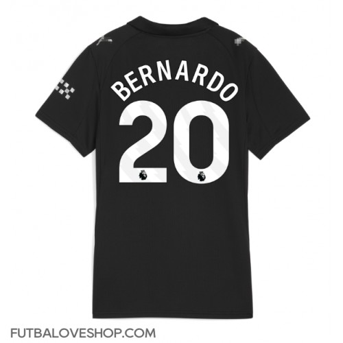 Dres Manchester City Bernardo Silva #20 Preč pre Ženy 2025-26 Krátky Rukáv